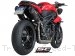 Oval High Mount Exhaust by SC-Project Triumph / Speed Triple / 2012