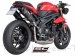 Oval High Mount Exhaust by SC-Project Triumph / Speed Triple R / 2014